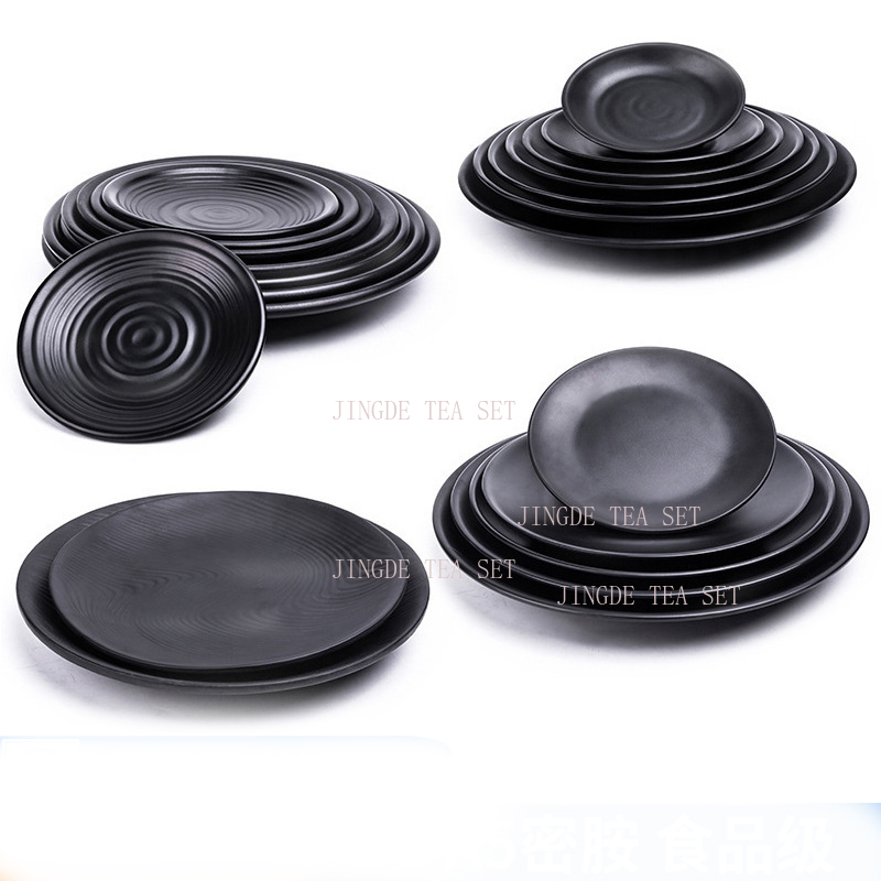 Japanese Snacks - Black Frosted Japanese Style Rice Bowl,