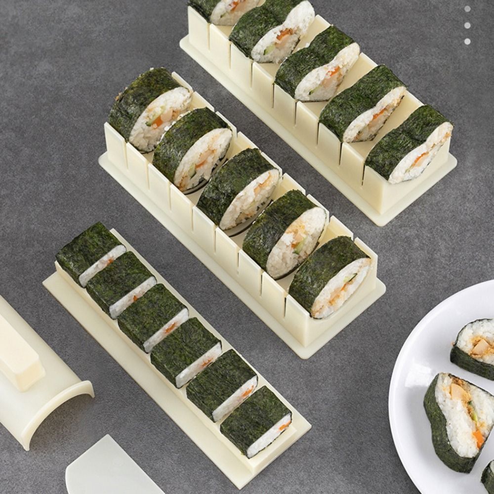 3pcs/set Plastic Sushi Maker E - Sushi Making Kit ulasan dan harga
