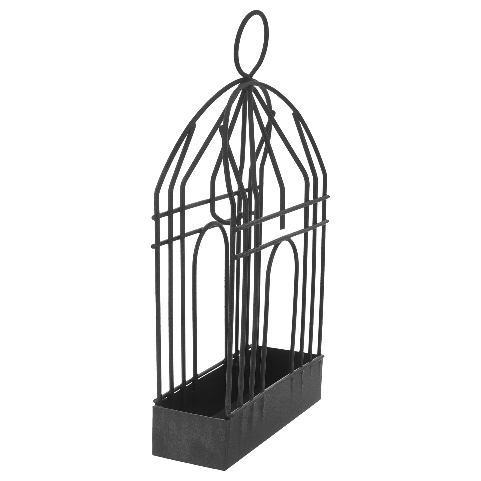 Black Retro Iron Birdcage Brac - Incense Holder ulasan dan harga