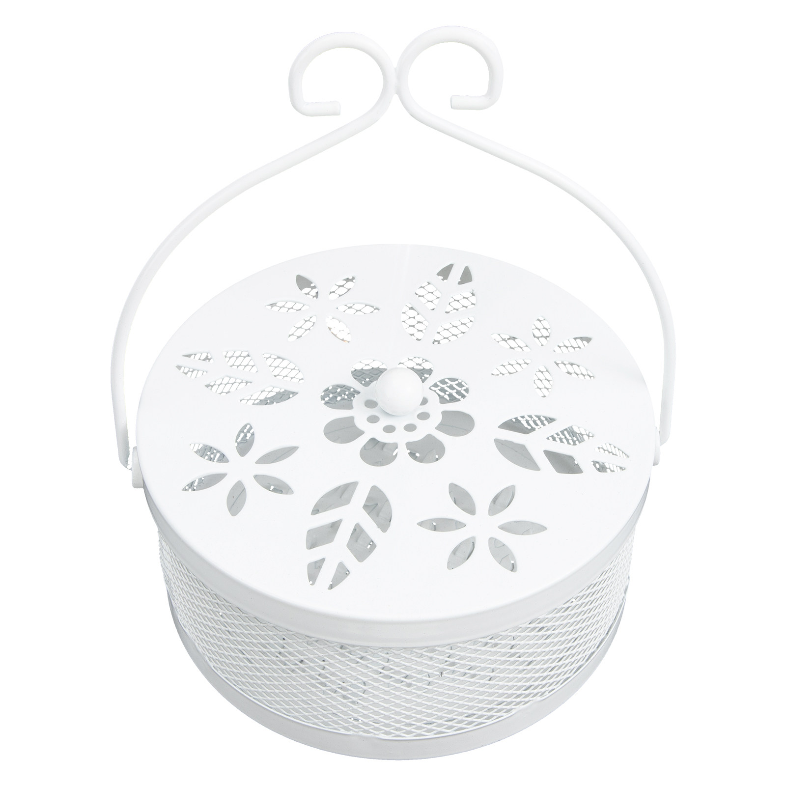 Box Wrought White Smooth Textu - Incense Holder ulasan dan harga