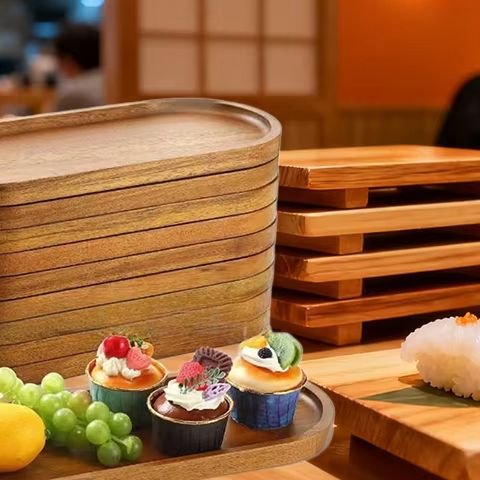 Japanese-Style Solid Wood roun - Japanese Snacks ulasan dan harga