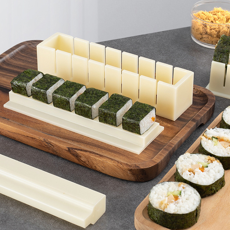 3pcs/set Square Heart-shaped S - Sushi Making Kit ulasan dan harga