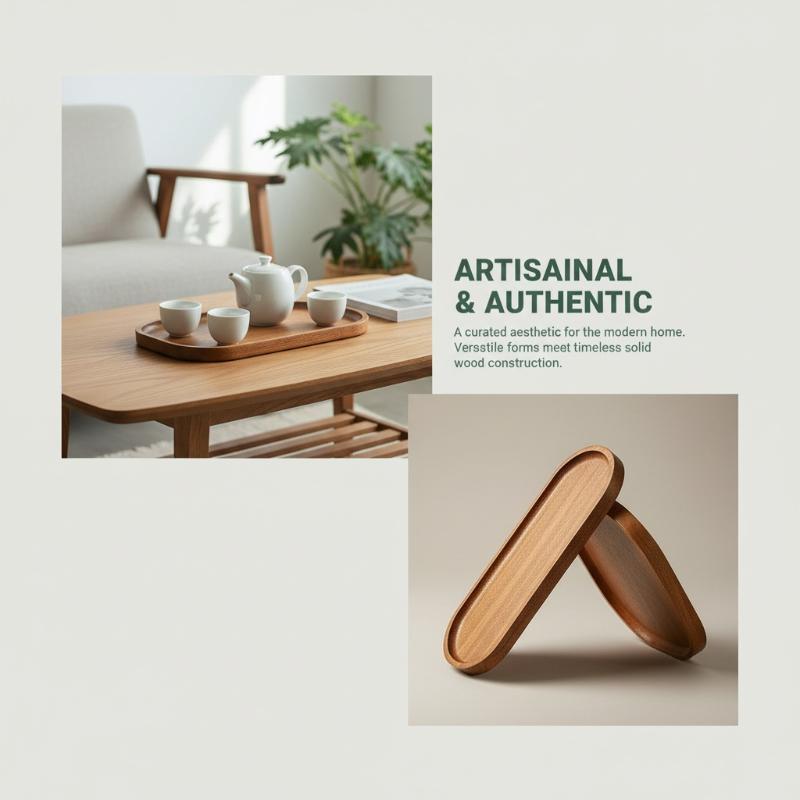 Solid Wood Japanese Dessert Pl - Japanese Snacks ulasan dan harga